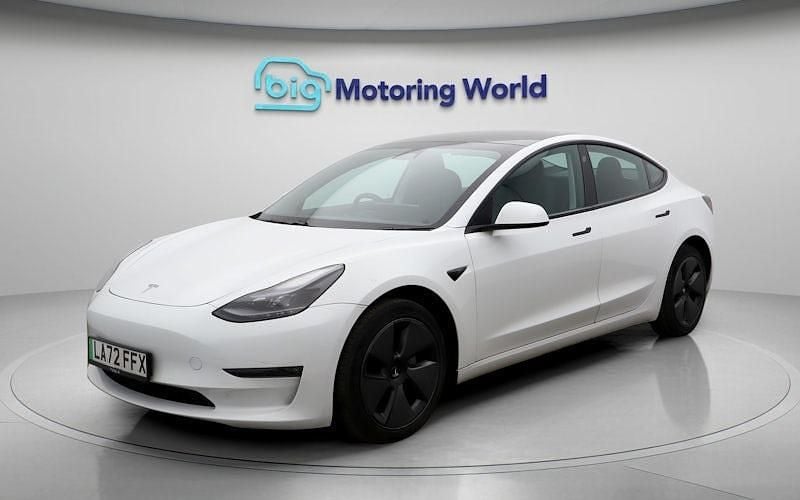 Used Tesla Model 3 Long Range AWD 366 kW (498 HP) 2022 White Sedan