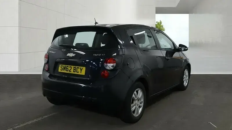 Used Chevrolet Aveo LT 2012 Black