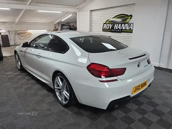 Used BMW 640 M Sport 313 HP (230 kW) 2015 White Coupe
