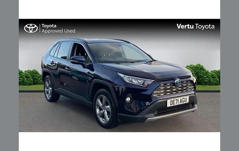 Blue Used 2021 Toyota RAV4 Hybrid Design SUV | £23,279 (Fair price) - Image 1/4