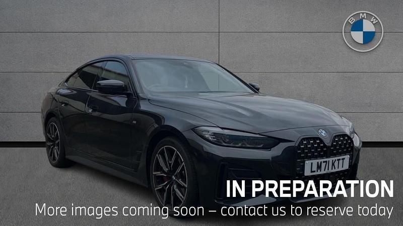 Black Used 2021 BMW 420 Gran Coupé M Sport Coupe | £30,948 (Fair price) - Image 1/4
