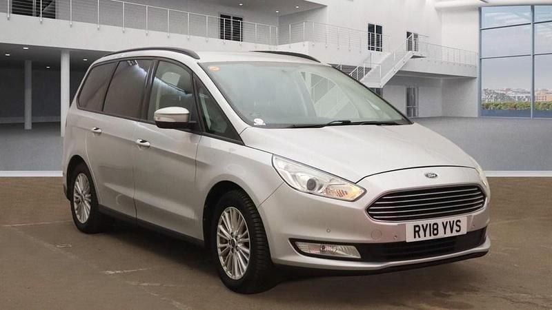 Silver Used 2018 Ford Galaxy Zetec MPV | £11,475 (Fair price) - Image 1/4