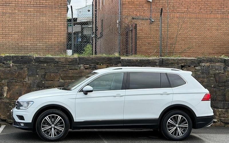 Begagnad VW Tiguan Allspace SE 150 HK (110 kW) 2018 Vit SUV