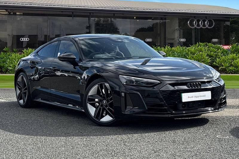 Black Used 2024 Audi RS e-tron GT Comfort Sedan | £69,690 (Fair price) - Image 1/4