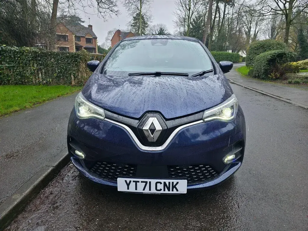 Used Renault Zoe Riviera 100 kW (136 HP) 2021 Blue Hatchback