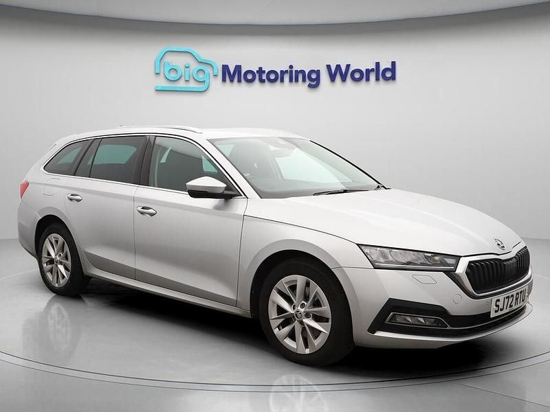 Silver Used 2022 Skoda Octavia SE L Estate | £19,100 (Fair price) - Image 1/4