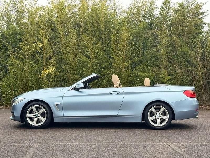 Used BMW 420 Comfort Edition 184 HP (135 kW) 2014 Blue Cabriolet