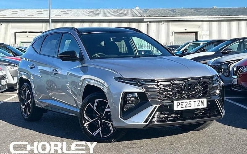 Silver Used 2025 Hyundai Tucson N Line SUV | £33,038 (Super price) - Image 1/4