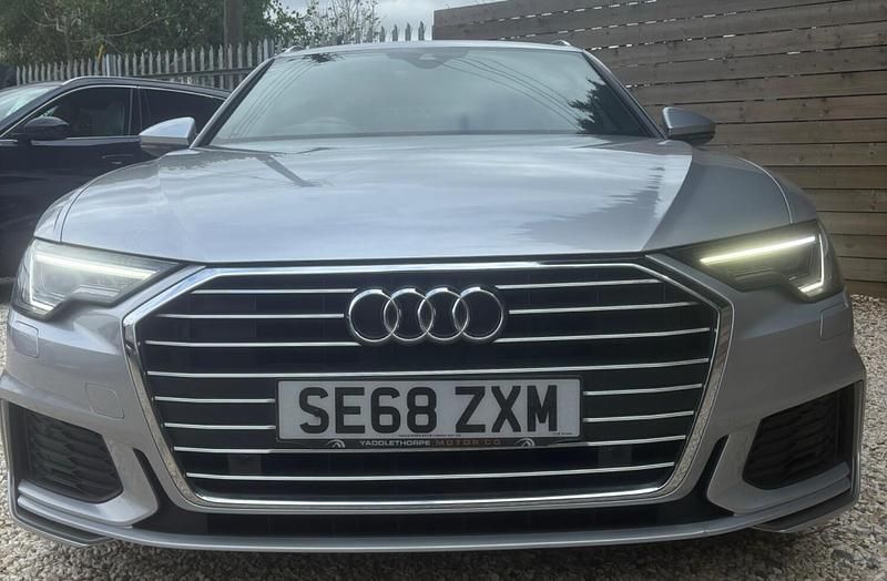 Used Audi A6 S-Line 204 HP (150 kW) 2019 Silver Estate