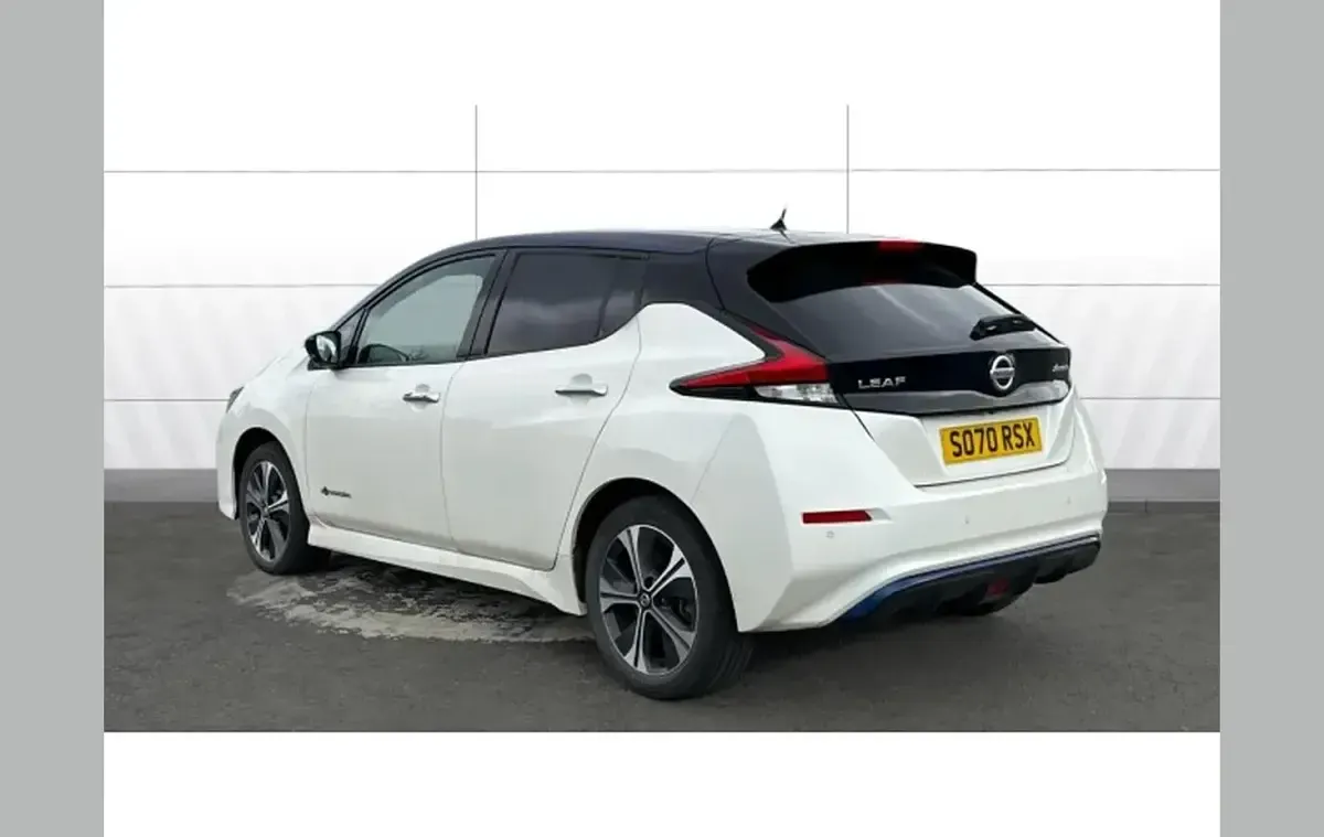 Used Nissan Leaf 160 kW (218 HP) 2020 White Hatchback