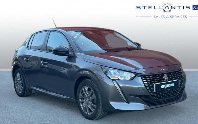 Grey Used 2022 Peugeot 208 Active+ Hatchback | £13,379 (Fair price) - Image 1/4