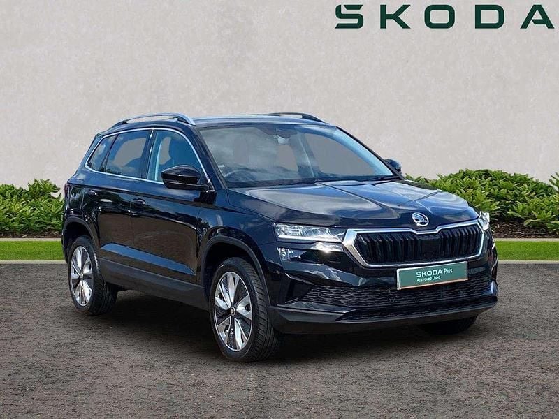 Black Used 2024 Skoda Karoq SE L SUV | £21,995 (Fair price) - Image 1/4