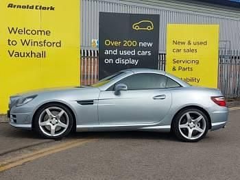 Used Mercedes SLK200 AMG 184 HP (135 kW) 2012 Silver Cabriolet