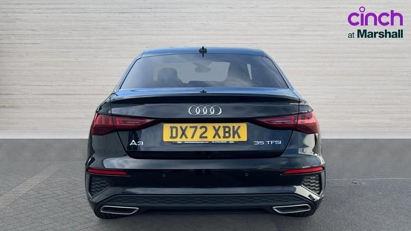 Used Audi A3 S-Line 150 HP (110 kW) 2023 Black Sedan