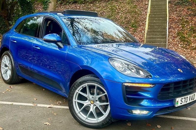 Used Porsche Macan 252 HP (185 kW) 2014 Blue SUV