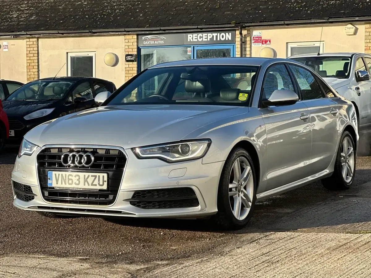 Used Audi A6 S-Line 201 HP (147 kW) 2014 Silver Sedan