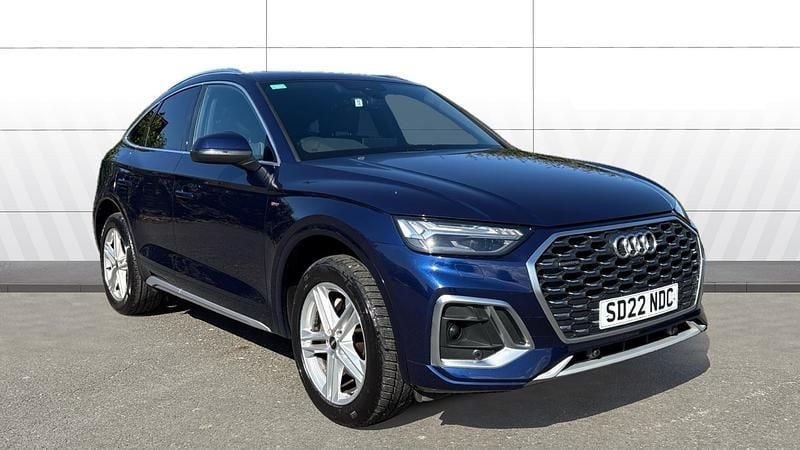 Used 2022 Audi Q5 S-Line SUV | £29,198 (Good price) - Image 1/3