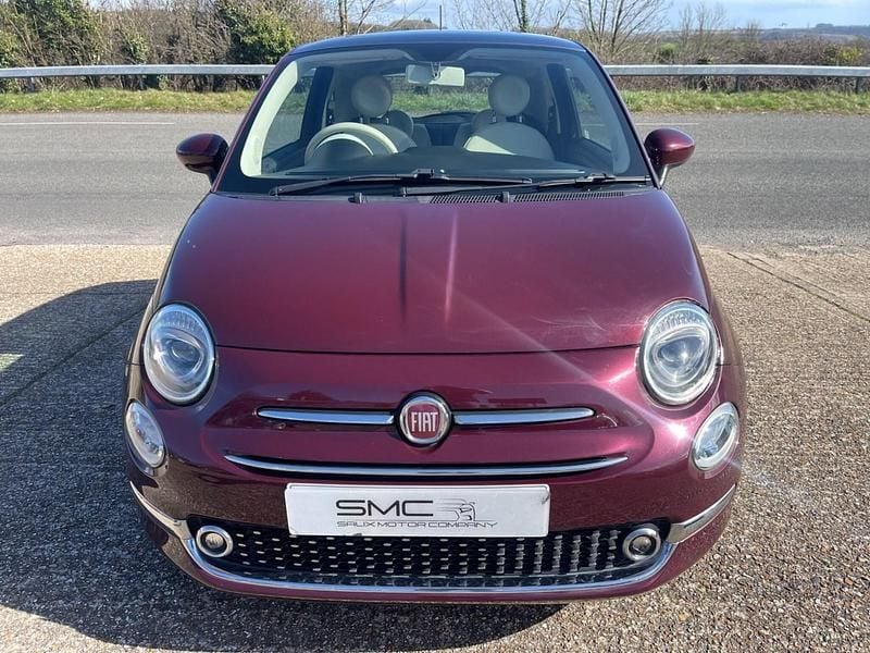 Used Fiat 500 Lounge 69 HP (50 kW) 2019 Red Hatchback