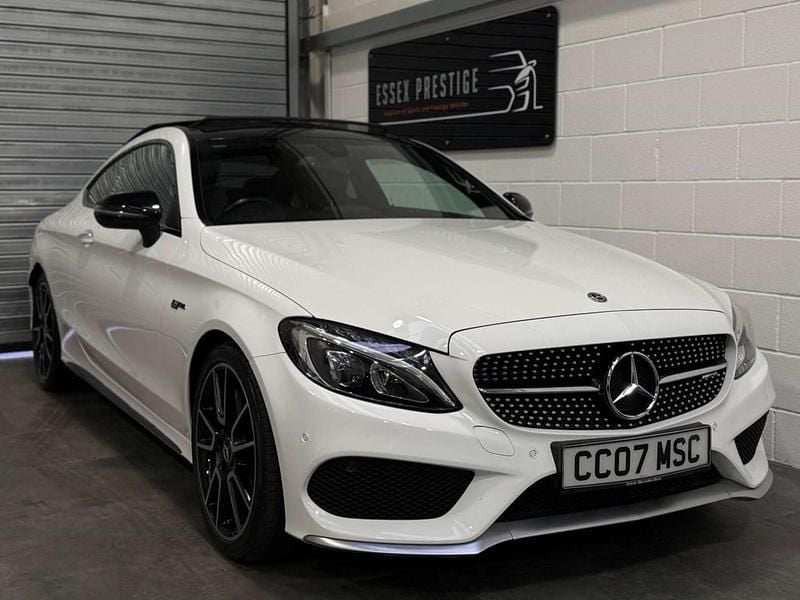 White Used 2018 Mercedes C43 AMG Premium Coupe | £23,489 (Good price) - Image 1/4