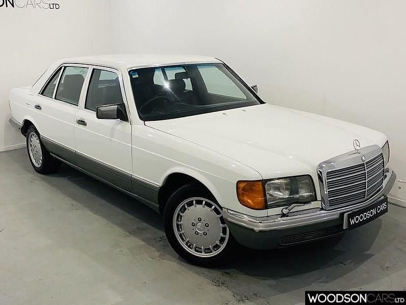 White Used 1984 Mercedes 500 Sedan | £12,000 - Image 1/4