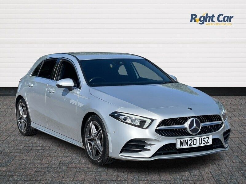Silver Used 2020 Mercedes A180 Executive Hatchback | £17,499 (Fair price) - Image 1/4