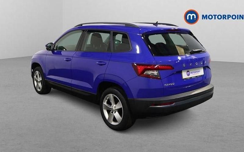 Used Skoda Karoq SE 116 HP (85 kW) 2020 Blue SUV