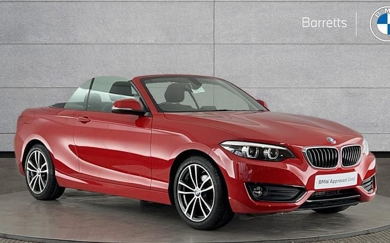 Used 2020 BMW 218 Sport Line Cabriolet | £16,490 (Fair price) - Image 1/4