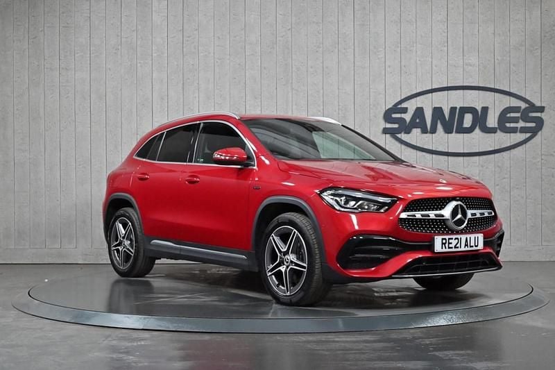 Red Used 2021 Mercedes GLA250 Exclusive SUV | £22,799 (Fair price) - Image 1/4