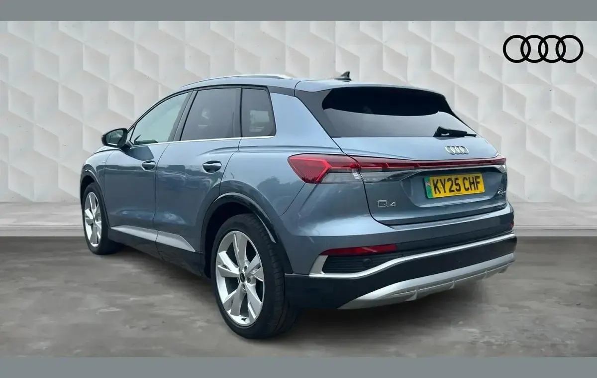 Used Audi Q4 e-tron S-Line 210 kW (286 HP) 2025 Blue SUV