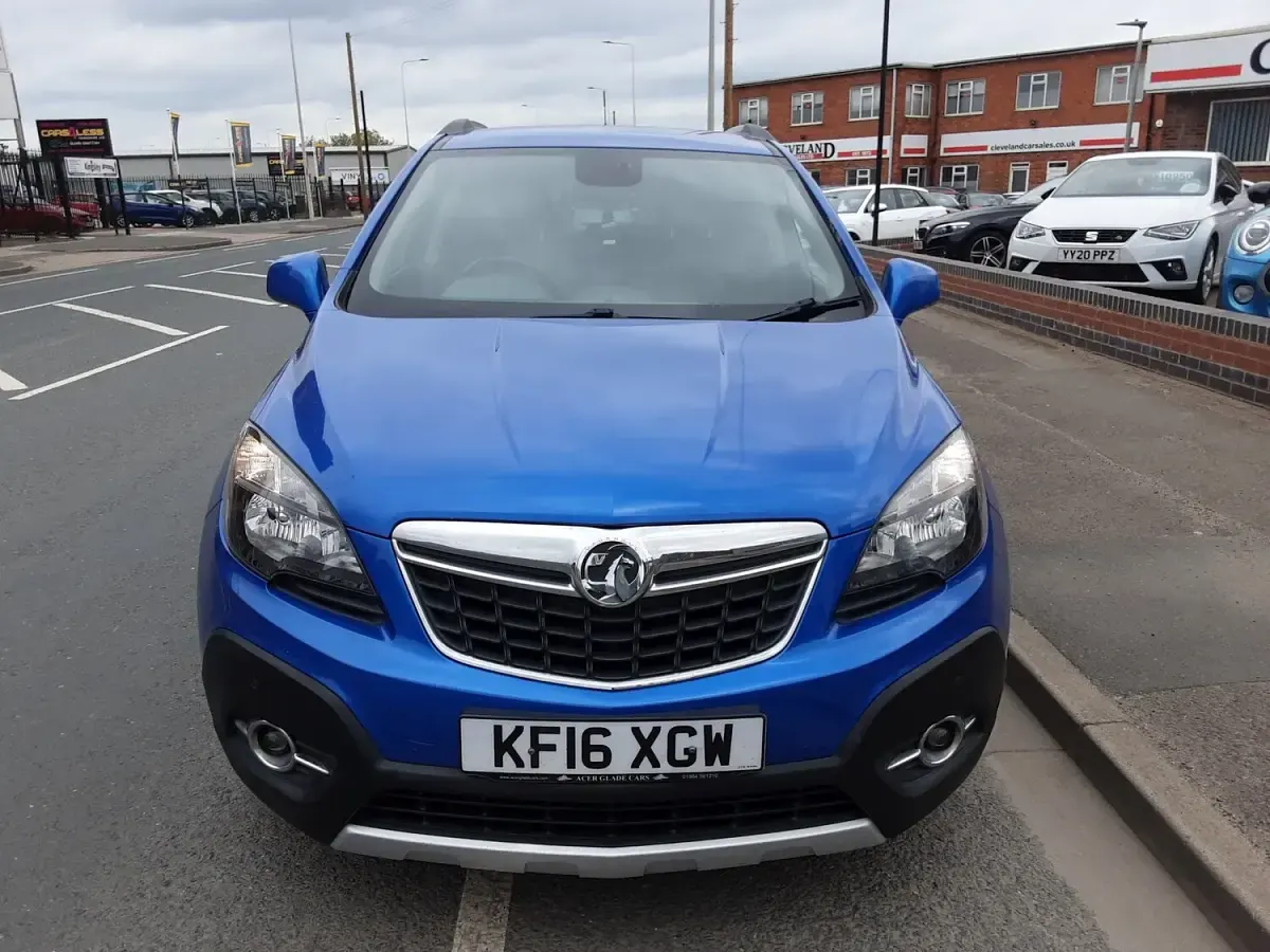 Used Vauxhall Mokka 136 HP (100 kW) 2016 Blue SUV