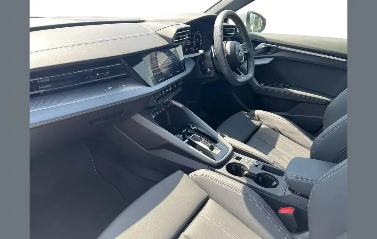 New Audi A3 S-Line 147 HP (108 kW) 2026 White Hatchback