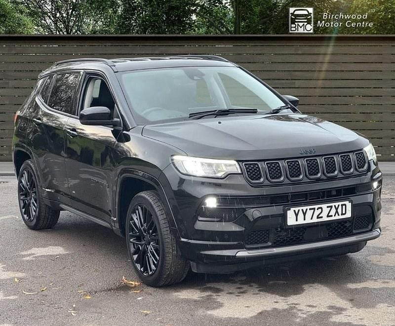 Black Used 2022 Jeep Compass SUV | £16,900 (Fair price) - Image 1/4