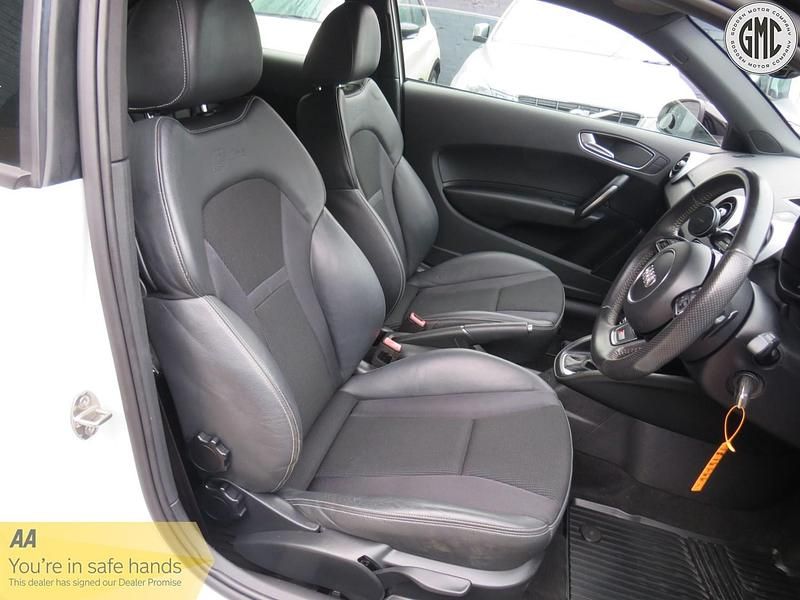 Used Audi A1 S-Line 122 HP (89 kW) 2014 White Hatchback