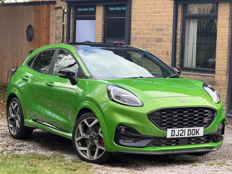 Green Used 2021 Ford Puma Gen-E ST Hatchback | £12,490 - Image 1/4