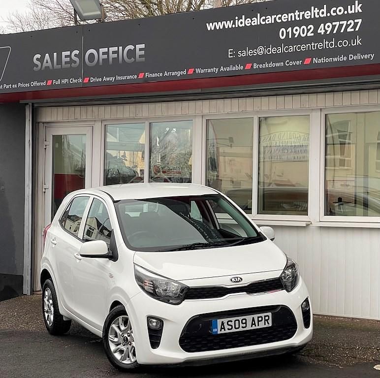 Usado Kia Picanto 83 HP (61 kW) 2019 Branco Citadino
