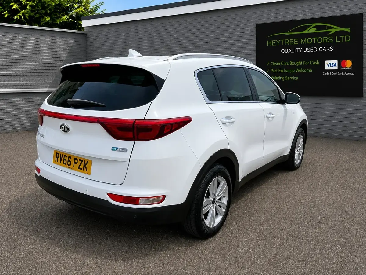 Used Kia Sportage 114 HP (83 kW) 2016 White SUV