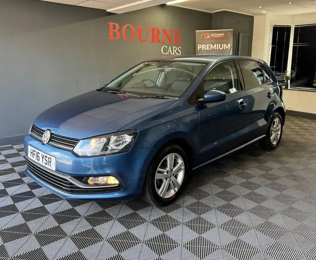 Używany VW Polo Match 2016 Niebieski Hatchback