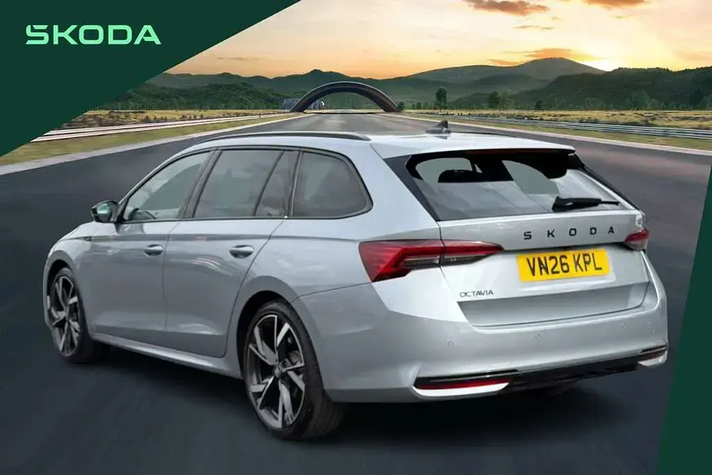 Used Skoda Octavia SportLine 150 HP (110 kW) 2026 Silver Estate