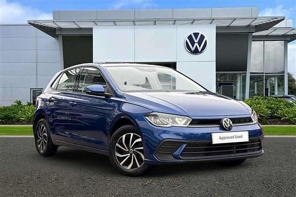 Blue Used 2023 VW Polo Life Hatchback | £16,992 (Fair price) - Image 1/4