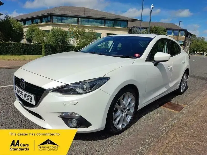 Used Mazda 3 Inclusive 121 HP (88 kW) 2015 White Sedan