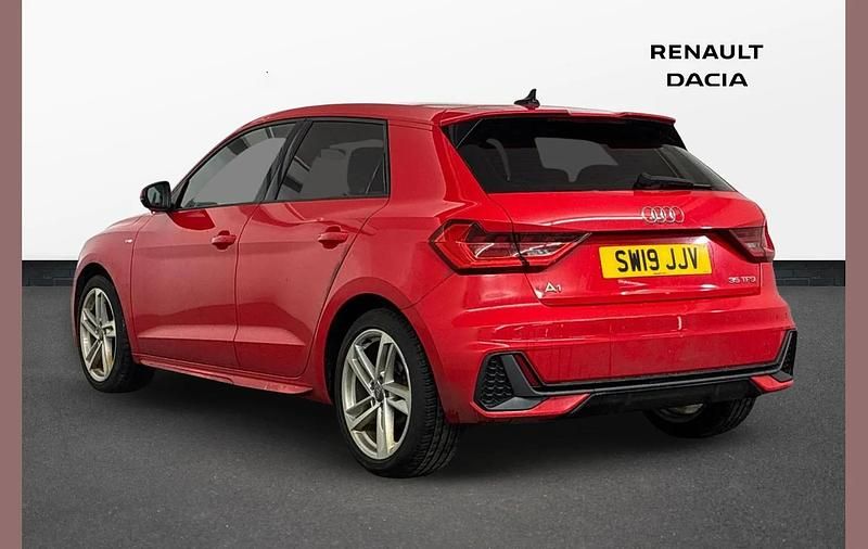 Used Audi A1 S-Line 147 HP (108 kW) 2019 Red Hatchback