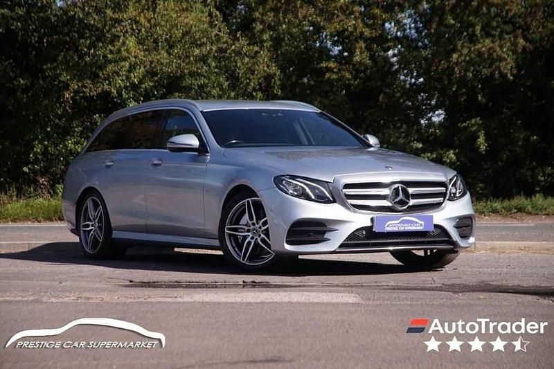Silver Used 2017 Mercedes E220 AMG line Estate | £13,999 (Fair price) - Image 1/4