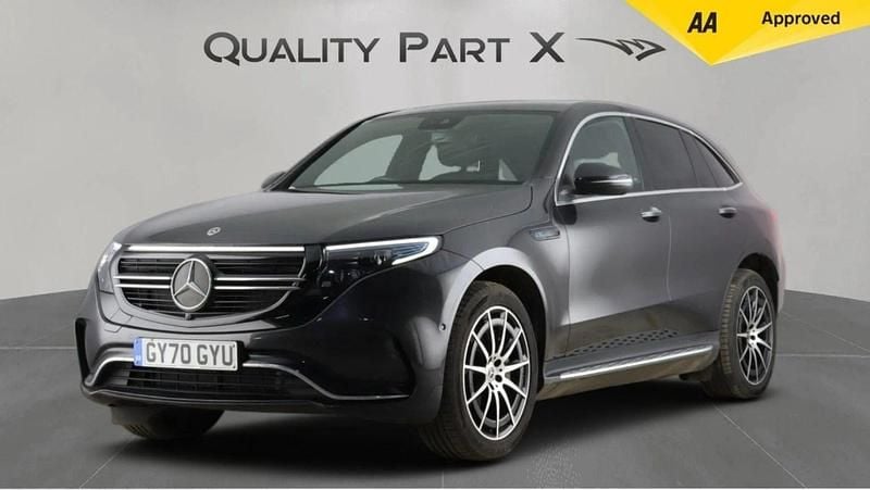 Used Mercedes EQC400 AMG line 300 kW (408 HP) 2020 Grey SUV