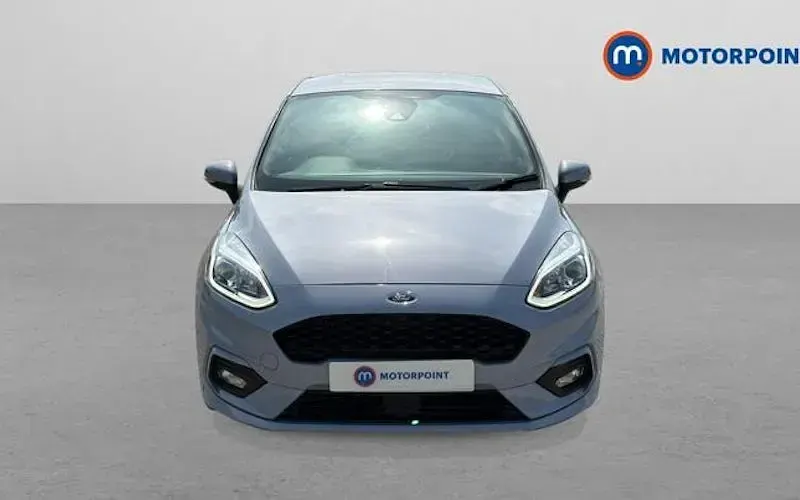 Used Ford Fiesta ST-Line 125 HP (91 kW) 2021 Blue Hatchback