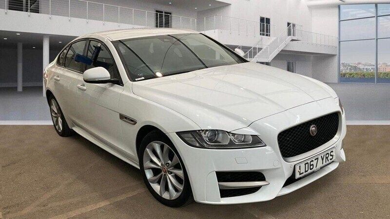 White Used 2017 Jaguar XF R-Sport Sedan | £11,500 (Fair price) - Image 1/2