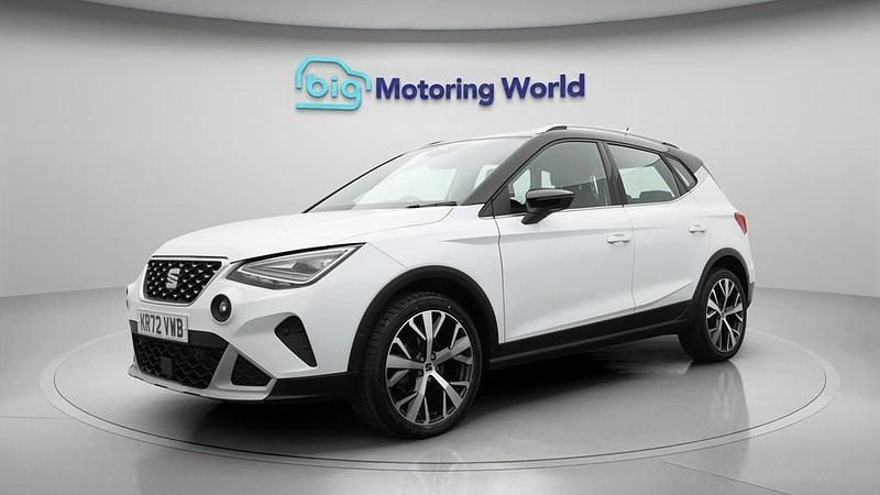 Used Seat Arona Xperience Lux 110 HP (80 kW) 2023 White SUV