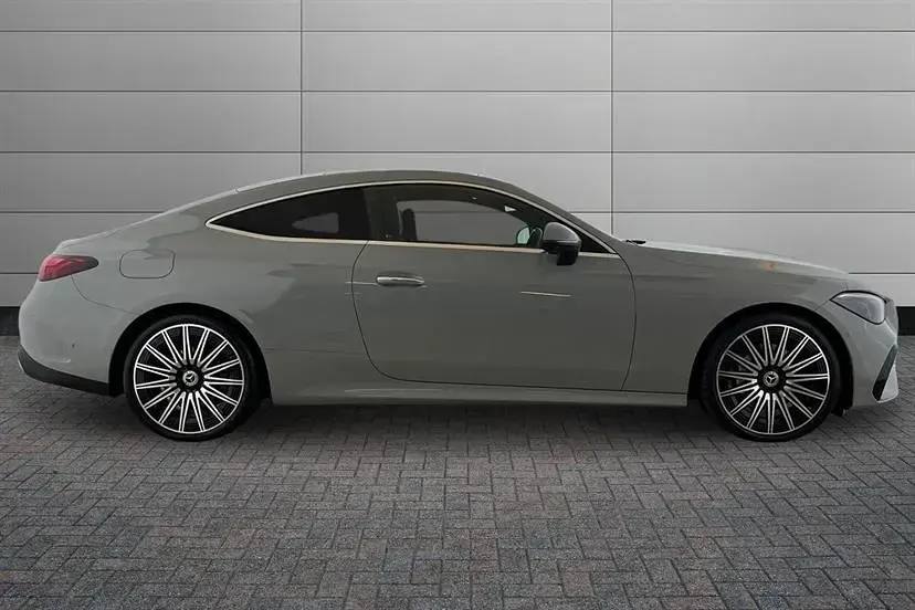 Used Mercedes CLE220 AMG Line Premium Plus 197 HP (144 kW) 2024 Alpine grey Coupe