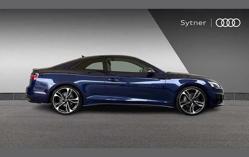 Used Audi A5 Black Edition 200 HP (147 kW) 2024 Blue Coupe