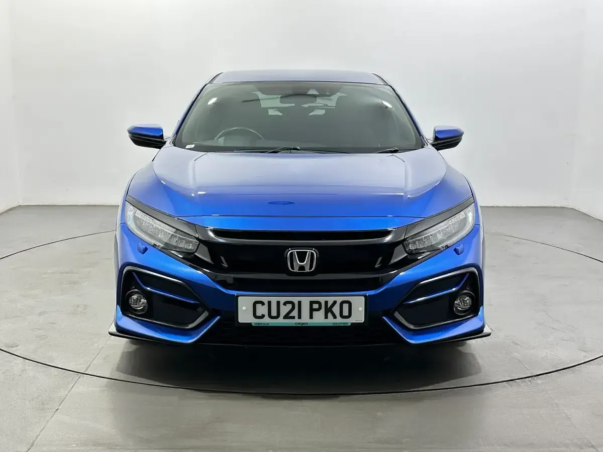 Used Honda Civic Sport 182 HP (133 kW) 2021 Blue Hatchback