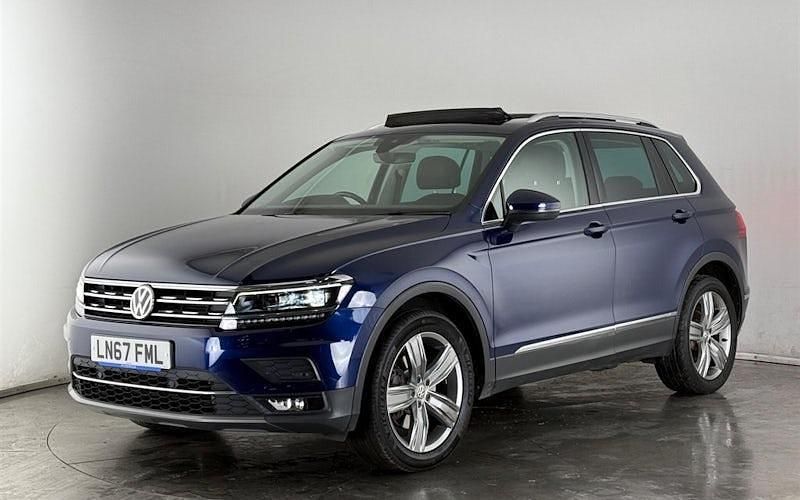 Used VW Tiguan SEL 179 HP (131 kW) 2017 Blue SUV